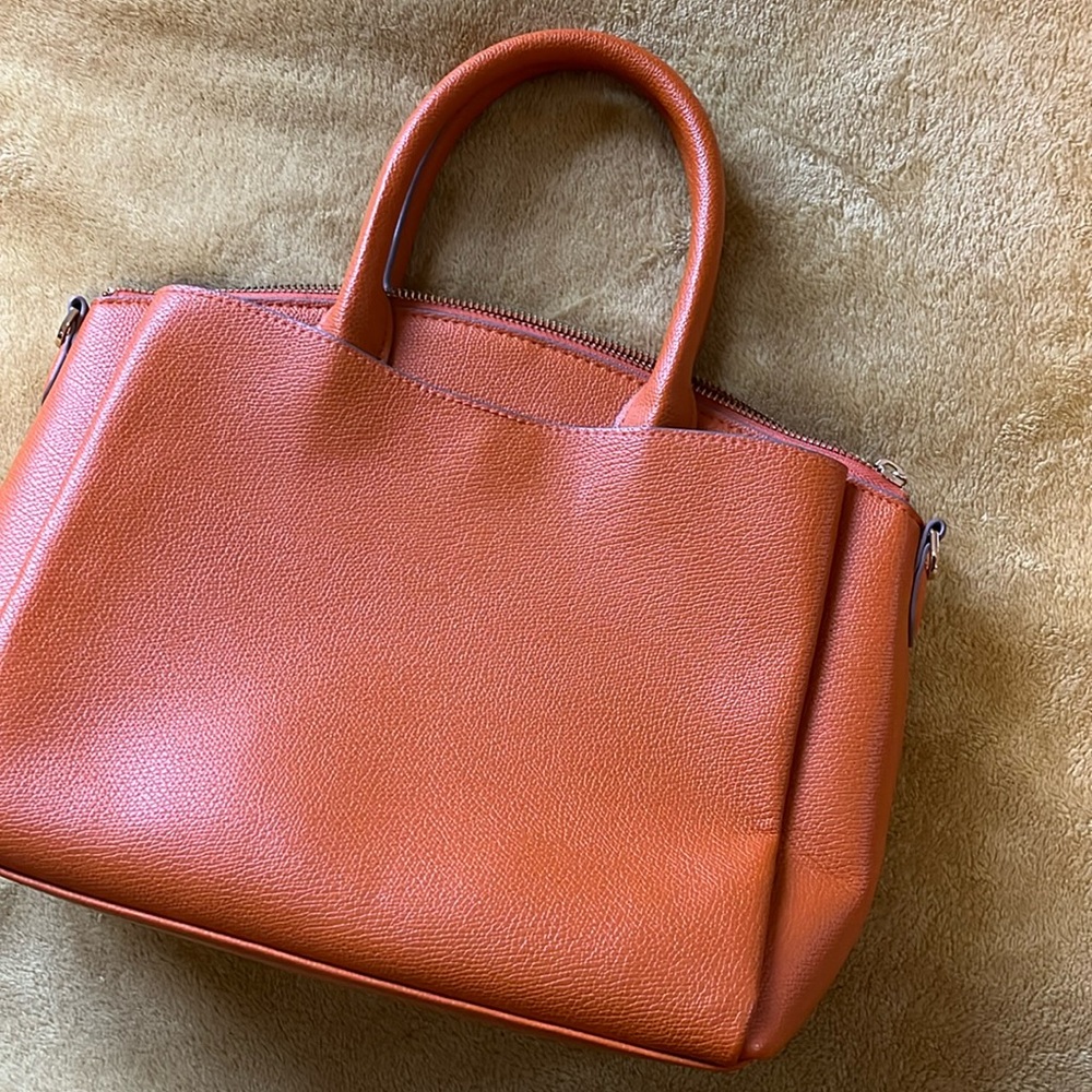 A New Day orange handbag with strap